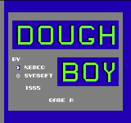 Dough Boy Title Screen